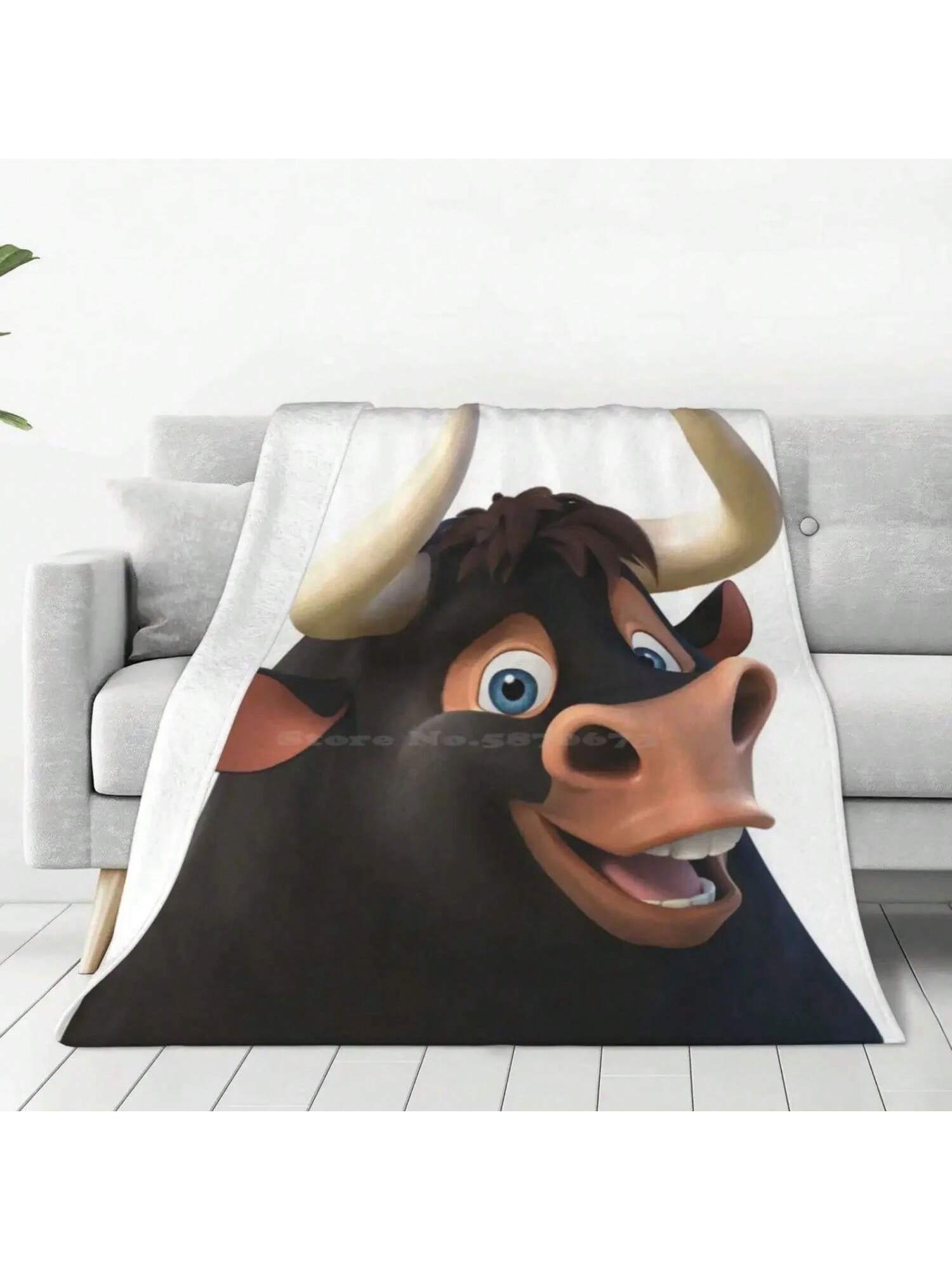 The Story Of Ferdinand Low Price New Print Novelty Fashion Soft Warm Blanket Bull Flower Cork Tree Calves Madrid Nullfight 75X95CM
The Story Of Ferdinand Low Price New Print Novelty Fashion Soft Warm Blanket Bull Flower Cork Tree Calves Madrid Nullfight 75X95CM