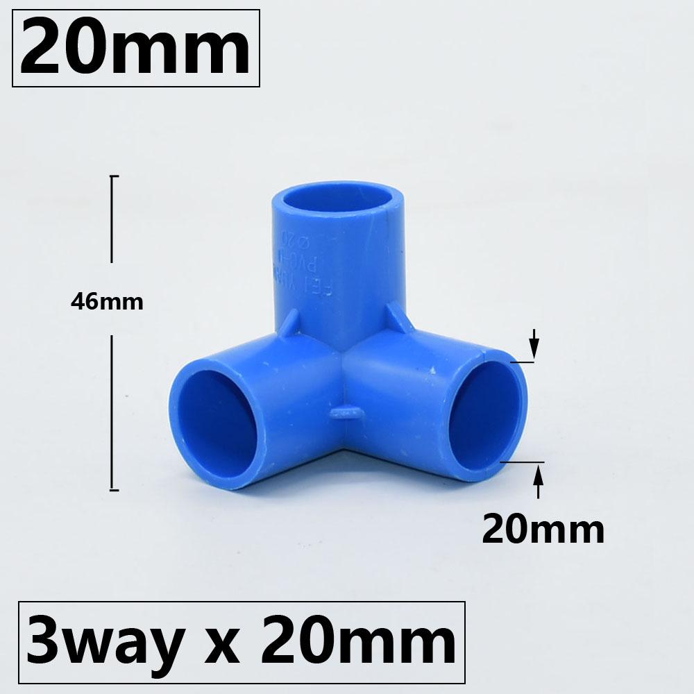 Blue ID 20/25/32/50mm PVC Connector 3/4/5-way Three-Dimensional Water Supply Pipe Fittings Equal Plastic Connectors
Blue ID 20/25/32/50mm PVC Connector 3/4/5-way Three-Dimensional Water Supply Pipe Fittings Equal Plastic Connectors