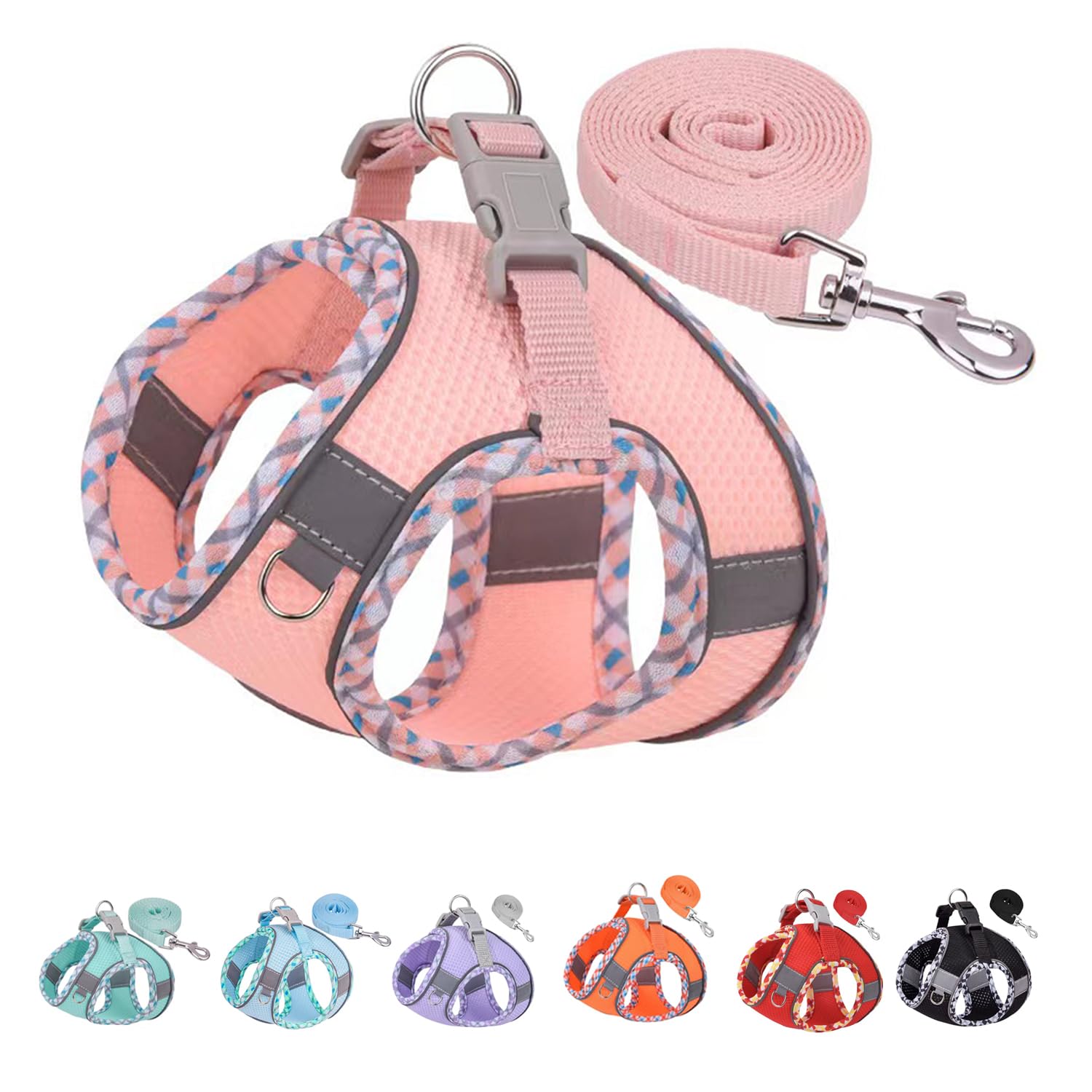 Pet Harness for Dogs Convenient Set for and Suitable for Extra Small to Medium Dogs Medium-Sized - Walking, Running, Training, (Pink, XXS) розовый
Pet Harness for Dogs Convenient Set for and Suitable for Extra Small to Medium Dogs Medium-Sized - Walking, Running, Training, (Pink, XXS) розовый