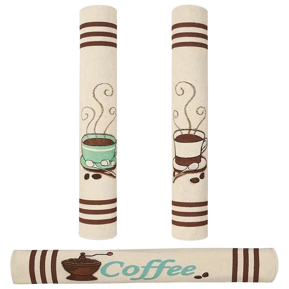 Set of Three Coffee Bean Linen Handlebar Covers for Refrigerator Microwave Oven Handles Protects Against Daily Wear China Mainland
Set of Three Coffee Bean Linen Handlebar Covers for Refrigerator Microwave Oven Handles Protects Against Daily Wear China Mainland