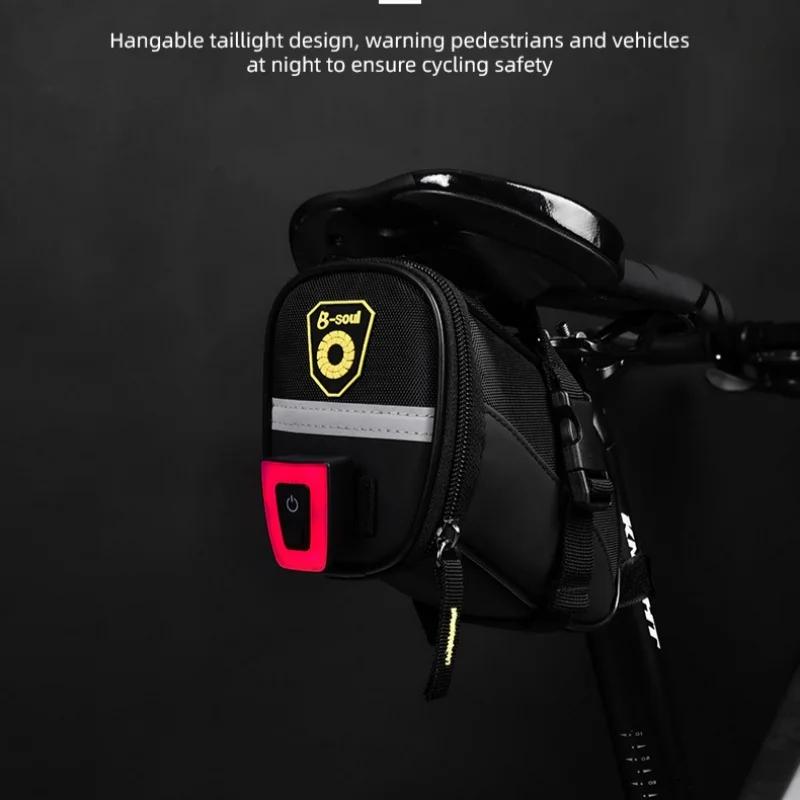 Waterproof Reflective Bike Saddle Bag - Durable Seat Tail Rear Pouch, Universal Storage Bag for MTB Road Commuter Bike
Waterproof Reflective Bike Saddle Bag - Durable Seat Tail Rear Pouch, Universal Storage Bag for MTB Road Commuter Bike