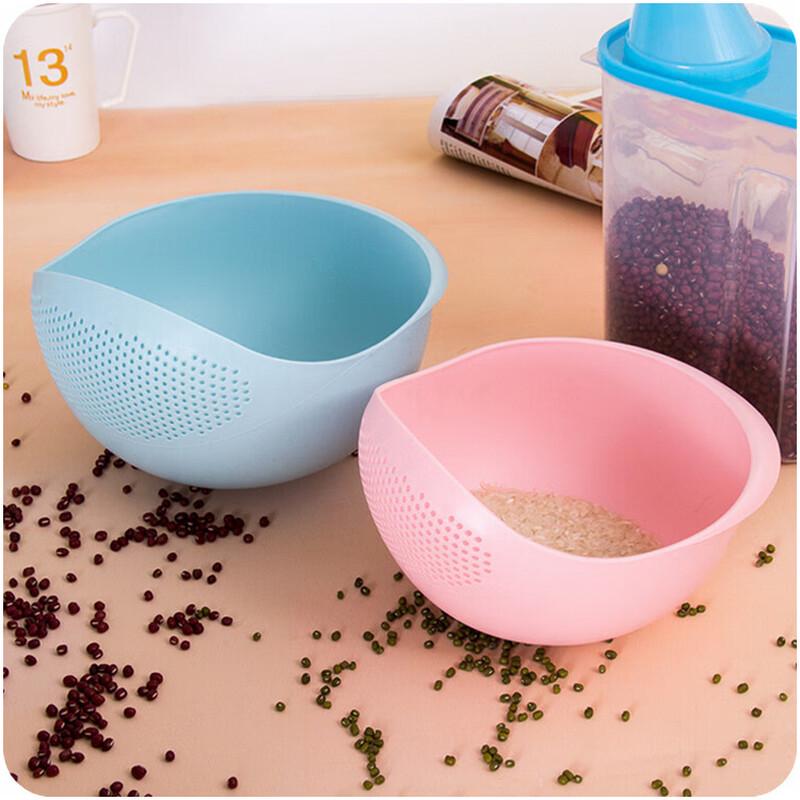 Large Plastic Rice Rinser with Sieve
Large Plastic Rice Rinser with Sieve