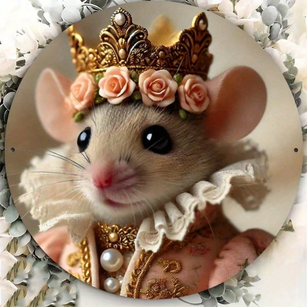 Vintage Floral Mouse Wreath Metal Sign, 2D Printed Tin Art Wall Decor for Farmhouse Cafe Bar Indoor Outdoor Home 20x20 різнокольоровий
Vintage Floral Mouse Wreath Metal Sign, 2D Printed Tin Art Wall Decor for Farmhouse Cafe Bar Indoor Outdoor Home 20x20 різнокольоровий