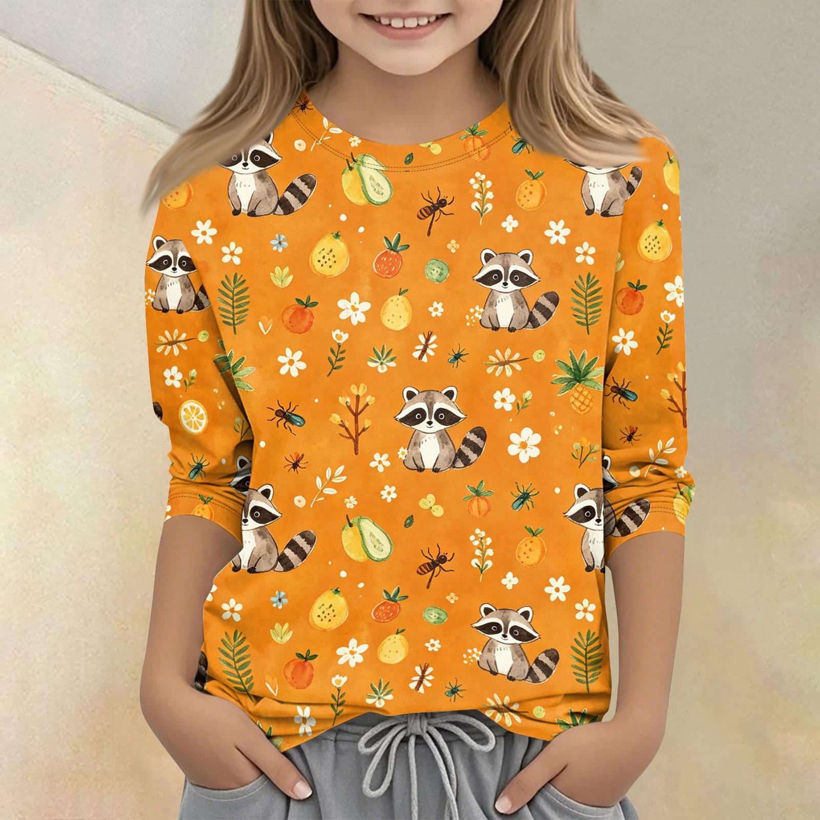 Kids Animal Print Crew Neck Three Quarter Sleeve Casual T Shirt Soft Fabric Comfortable Fit Suitable for Everyday Wear 160
Kids Animal Print Crew Neck Three Quarter Sleeve Casual T Shirt Soft Fabric Comfortable Fit Suitable for Everyday Wear 160