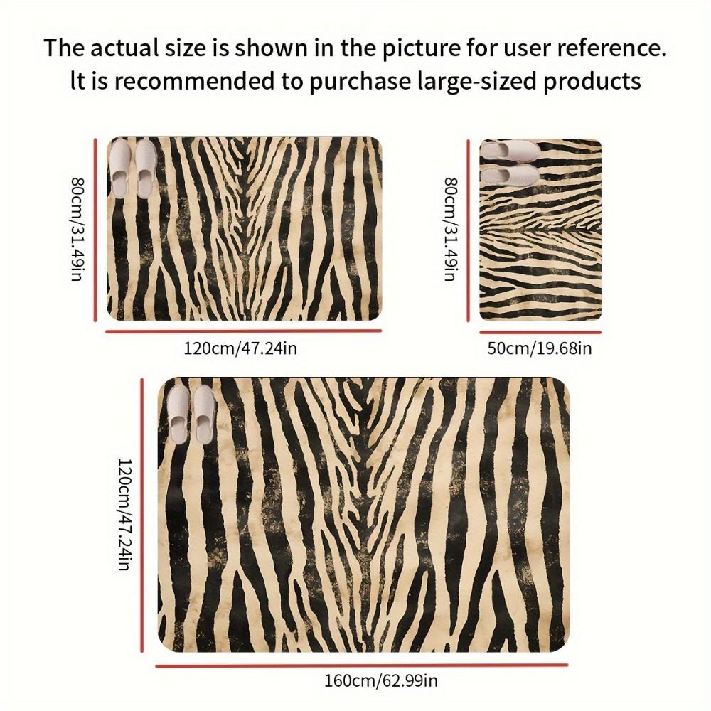VIKAMA Flannel Leopard Print Doormat With Non-Slip Backing Ideal for Entryways, Kitchens, Living Rooms, and Bathrooms Home Decor 40x 60cm
VIKAMA Flannel Leopard Print Doormat With Non-Slip Backing Ideal for Entryways, Kitchens, Living Rooms, and Bathrooms Home Decor 40x 60cm