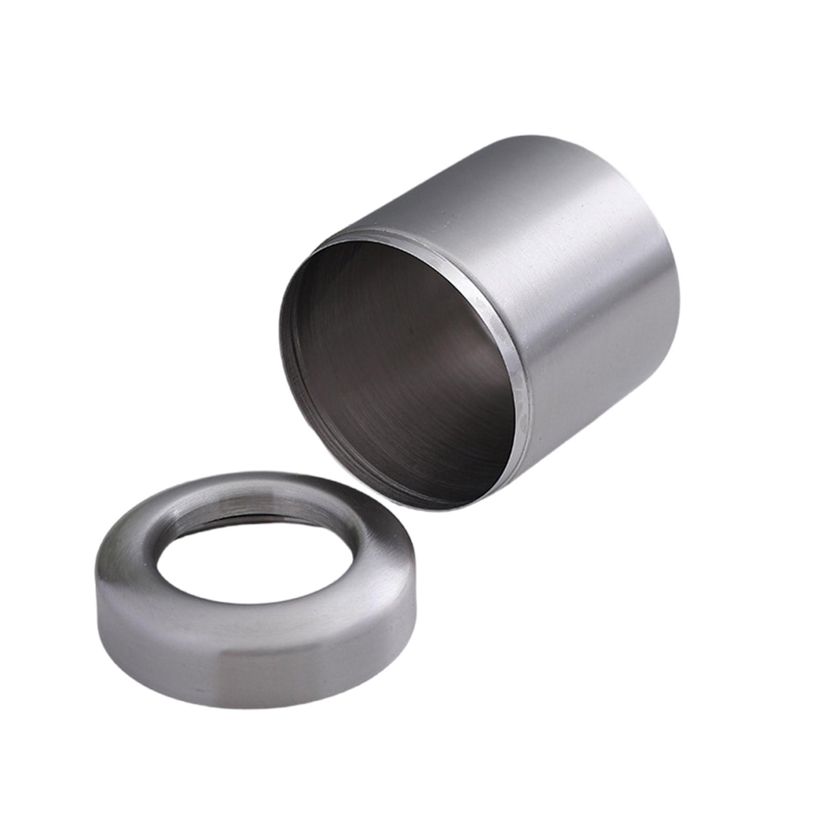 Нержавеющая сталь мусорное ведро небольшой настольный мусорный бак 1.5л мусорное ведро с/без качающейся крышки настольный мусорный бак для офиса 1