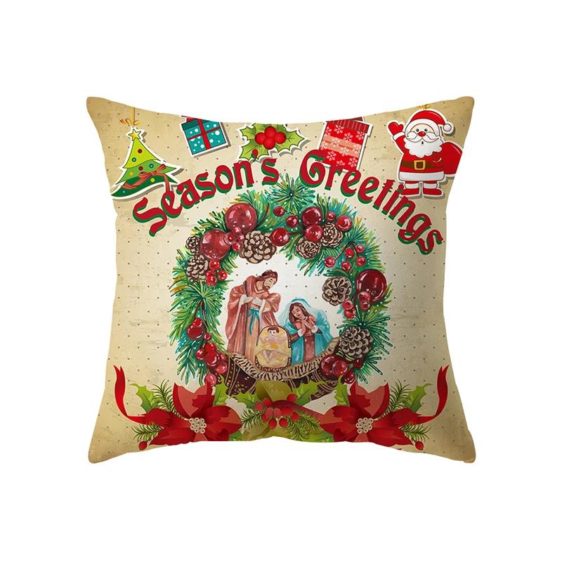 Santa Claus Christmas Decoration Printed Pattern Cushion Cover Home Living Room Sofa Polyester Pillow 30x30cm бордовий
Santa Claus Christmas Decoration Printed Pattern Cushion Cover Home Living Room Sofa Polyester Pillow 30x30cm бордовий
