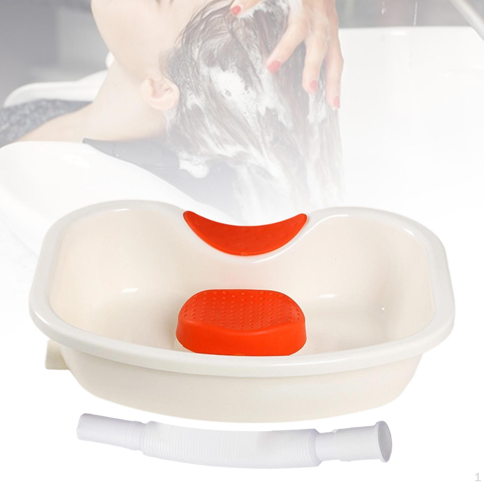 Раковина для мытья волос, легкая гладкая миска для шампуня для салона красоты в спальне белый
Раковина для мытья волос, легкая гладкая миска для шампуня для салона красоты в спальне белый