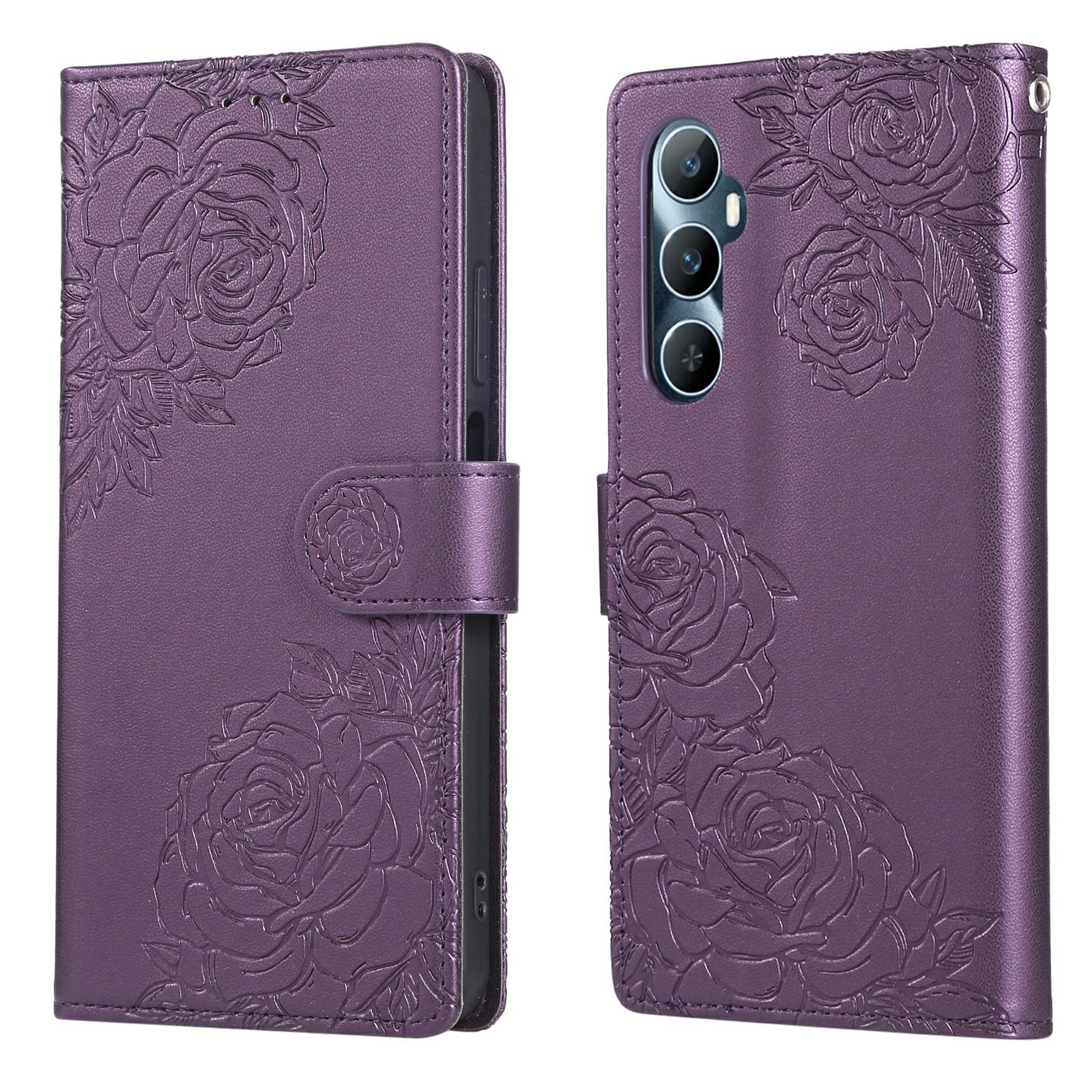 Для Realme C65 4G Чохол Рожева Квітка PU Шкіра Гаманець Чохол для Телефону з 3 Відділеннями для Карт Dark Purple
Для Realme C65 4G Чохол Рожева Квітка PU Шкіра Гаманець Чохол для Телефону з 3 Відділеннями для Карт Dark Purple