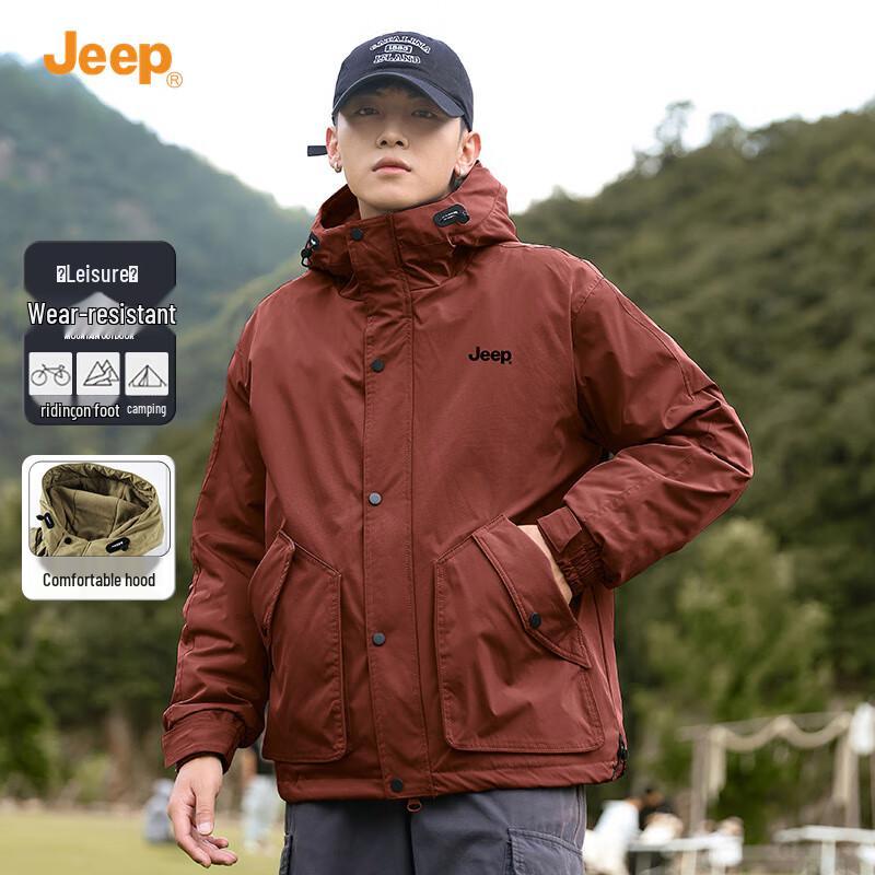 Jeep Men s Hooded Workwear Cotton Jacket 5XL
Jeep Men s Hooded Workwear Cotton Jacket 5XL