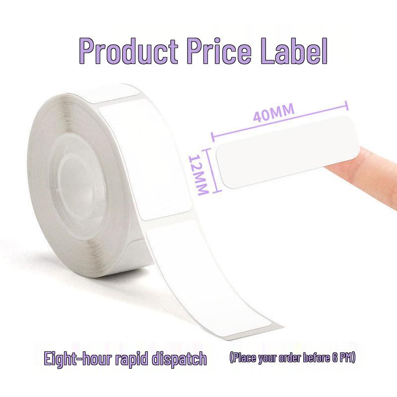 Waterproof Tear-Resistant Thermal Label Roll - Printable, Portable, Colored Price Tags 40x12mm (160 labels/roll) розовый
Waterproof Tear-Resistant Thermal Label Roll - Printable, Portable, Colored Price Tags 40x12mm (160 labels/roll) розовый
