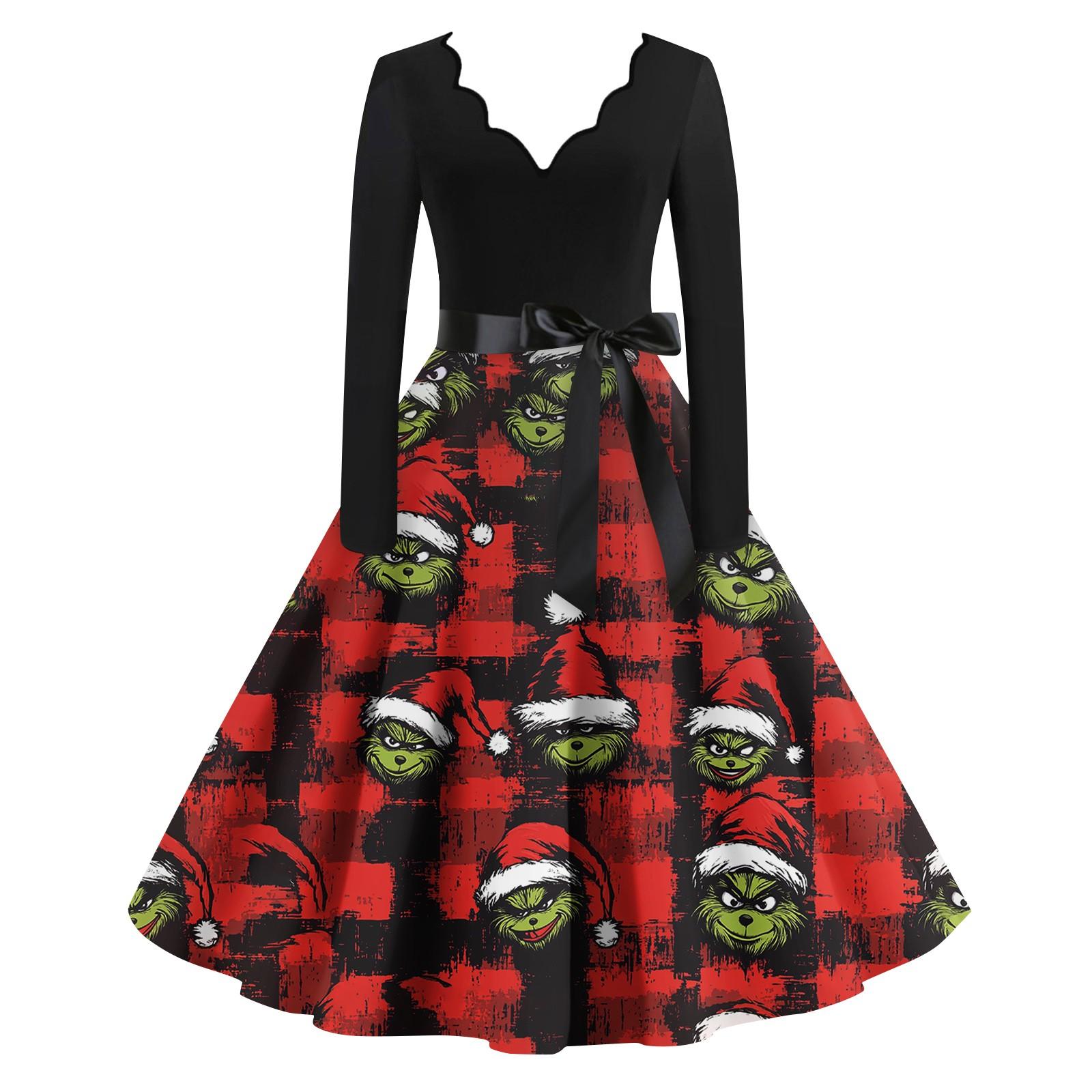 Women s Casual Fashion Print Long Sleeve Dress Cutout Party Casual V Neck Dress XXL червоний
Women s Casual Fashion Print Long Sleeve Dress Cutout Party Casual V Neck Dress XXL червоний