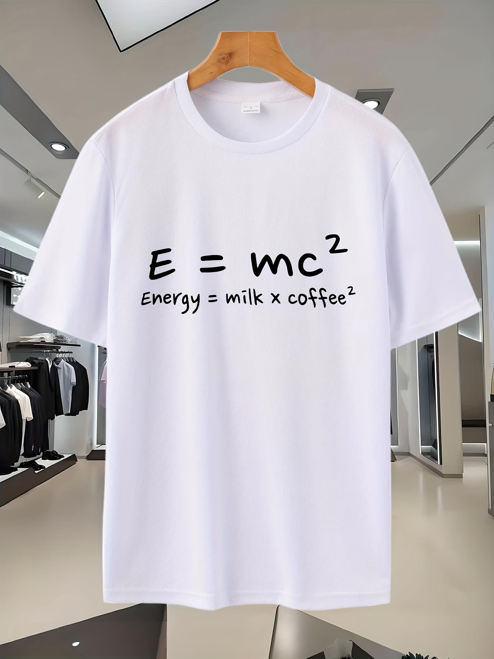 Black E=mc² T-shirt - Casual XXXXL
Black E=mc² T-shirt - Casual XXXXL