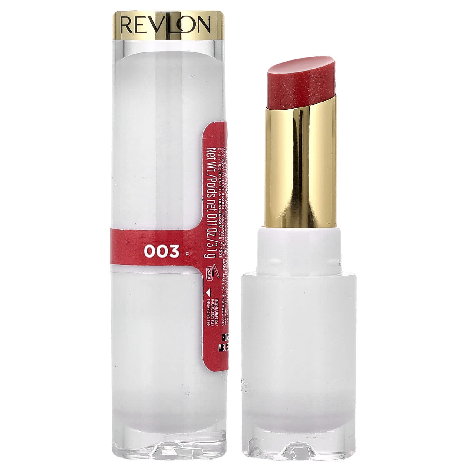 Revlon, Super Lustrous™ Glass Shine Lip Balm, 003 Honey Shine, 0.11 oz (3.1 g)
Revlon, Super Lustrous™ Glass Shine Lip Balm, 003 Honey Shine, 0.11 oz (3.1 g)