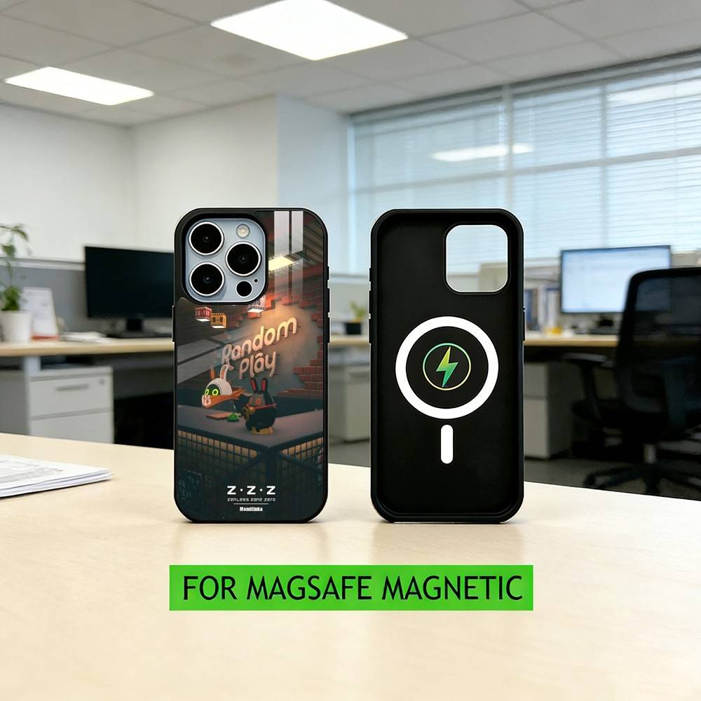Bangboo Zenless Zone Z-zero Phone Case For iPhone17,16,15,14,13,12,11 Plus,Pro Magnetic with Magsafe Wireless Charging iPhone16
Bangboo Zenless Zone Z-zero Phone Case For iPhone17,16,15,14,13,12,11 Plus,Pro Magnetic with Magsafe Wireless Charging iPhone16