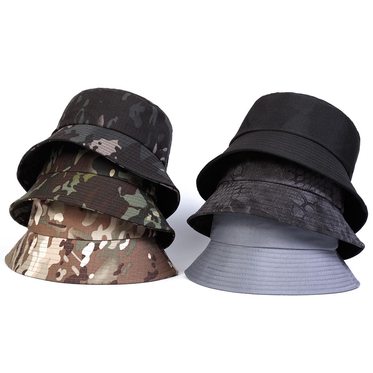 Unisex Plaid Camouflage Personality Bucket Hats Fishermen Caps Outdoor Casual Cap Sunscreen Hat сірий
Unisex Plaid Camouflage Personality Bucket Hats Fishermen Caps Outdoor Casual Cap Sunscreen Hat сірий