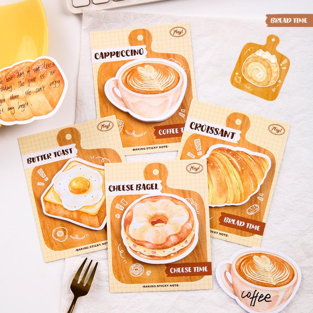 30 аркушів паперу Sticky Notes Bread Series Memo Note New Memo Pad Office Omelette Toast
30 аркушів паперу Sticky Notes Bread Series Memo Note New Memo Pad Office Omelette Toast