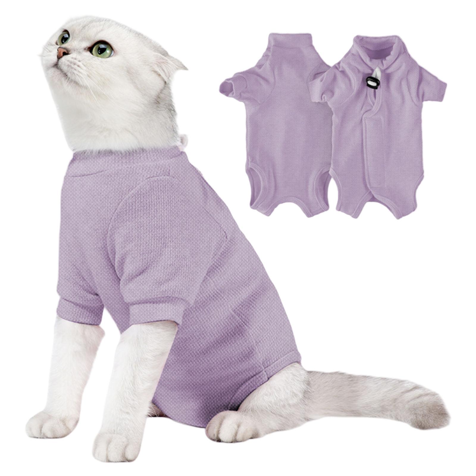 Post Surgery Cat Recovery Vest Soft Breathable Cotton Protects Wounds Promotes Faster Healing Suitable For Small Cats L
Post Surgery Cat Recovery Vest Soft Breathable Cotton Protects Wounds Promotes Faster Healing Suitable For Small Cats L
