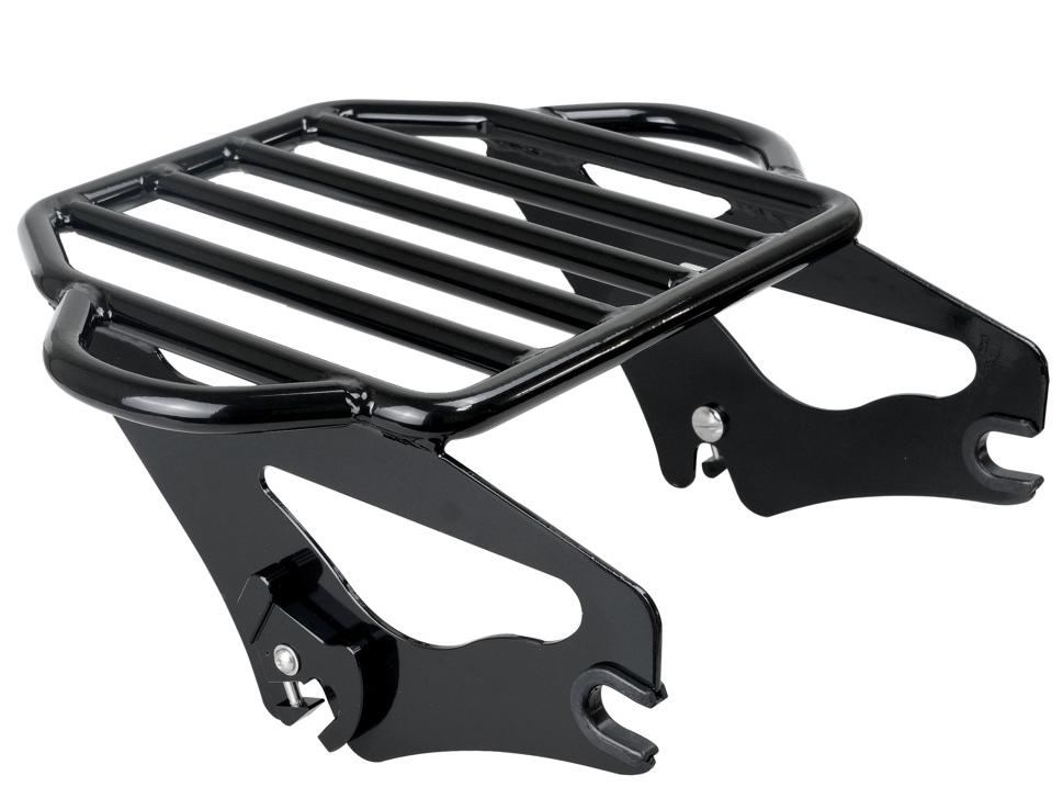Harley Glide Softail Black Electroplated Rear Luggage Rack
Harley Glide Softail Black Electroplated Rear Luggage Rack
