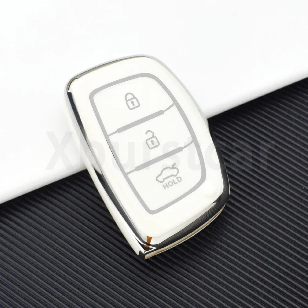 For Hyundai Elantra Accent Solaris Verna Ix25 Ix35 I20 I30 I40 Tucson Sonata Santa Fe Tpu Car Key Case Cover Shell Fob Holder
For Hyundai Elantra Accent Solaris Verna Ix25 Ix35 I20 I30 I40 Tucson Sonata Santa Fe Tpu Car Key Case Cover Shell Fob Holder