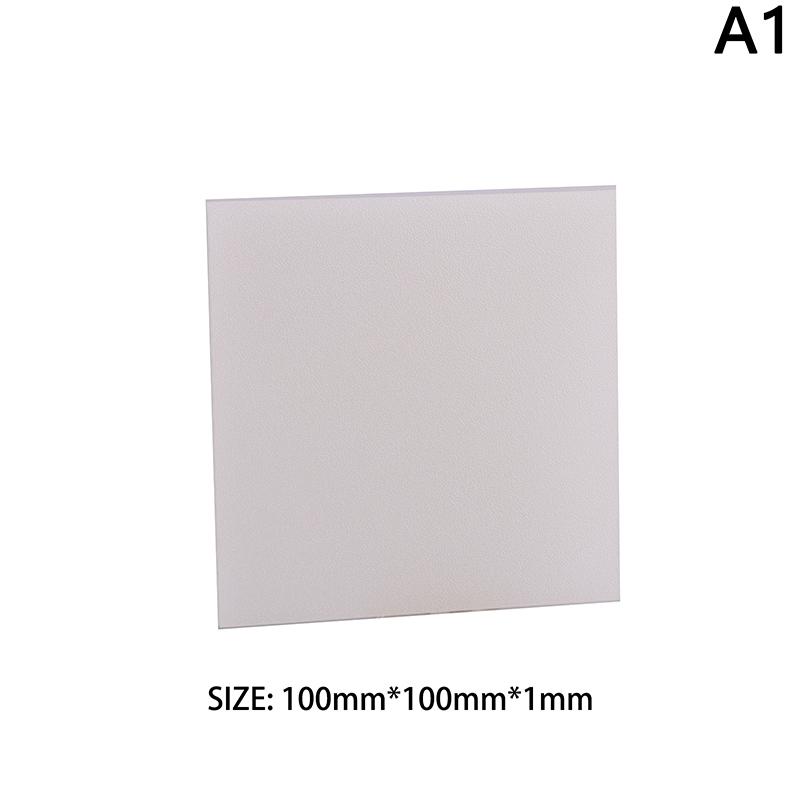1Pc PS Hard Plastic Diffuser Sheet Thickness Plastic Led Light Milky Translucent Blanks Plate 1mm 1.5mm 2mm 3mm DIY Crafts
1Pc PS Hard Plastic Diffuser Sheet Thickness Plastic Led Light Milky Translucent Blanks Plate 1mm 1.5mm 2mm 3mm DIY Crafts