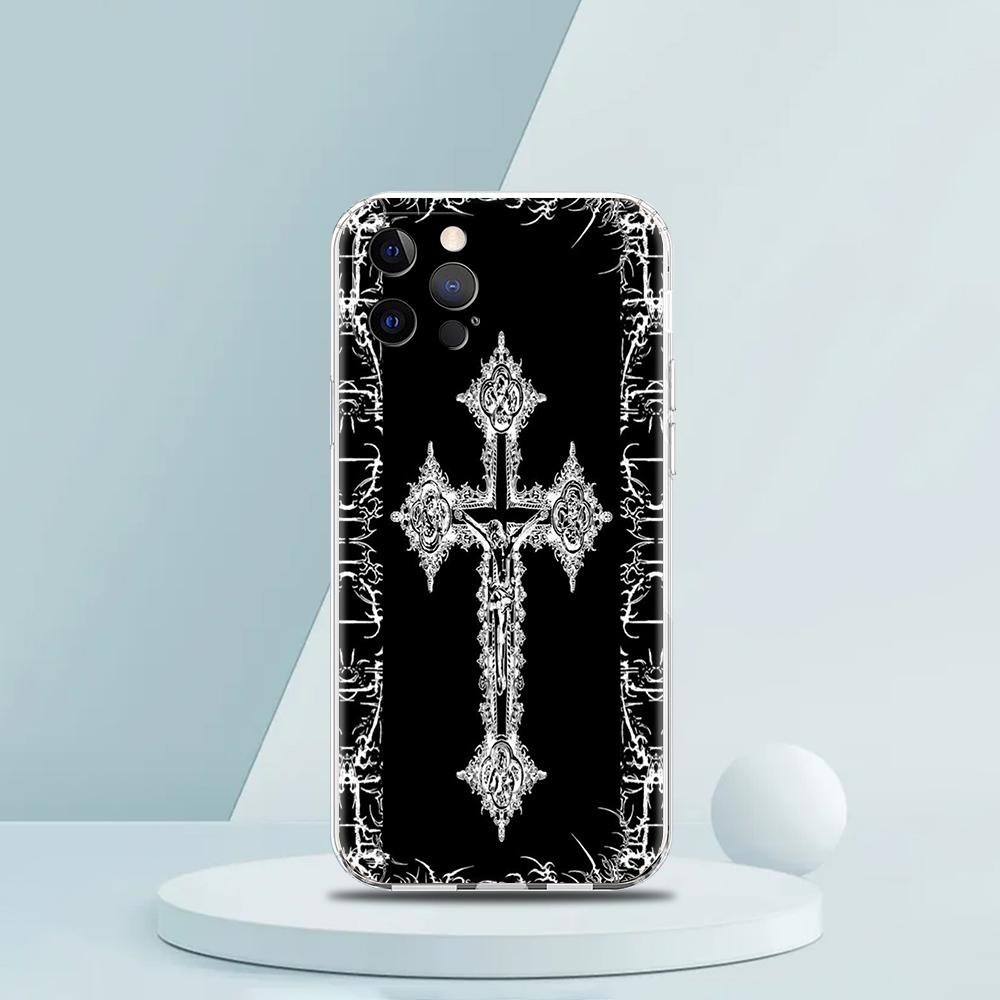 Soft TPU Transparent Phone Case Cover for iPhone 16 15 14 13 12 11 Pro Max XR 8 7 Plus XR Shell Cyber Sigil Cross Line Pattern iPhone 11
Soft TPU Transparent Phone Case Cover for iPhone 16 15 14 13 12 11 Pro Max XR 8 7 Plus XR Shell Cyber Sigil Cross Line Pattern iPhone 11