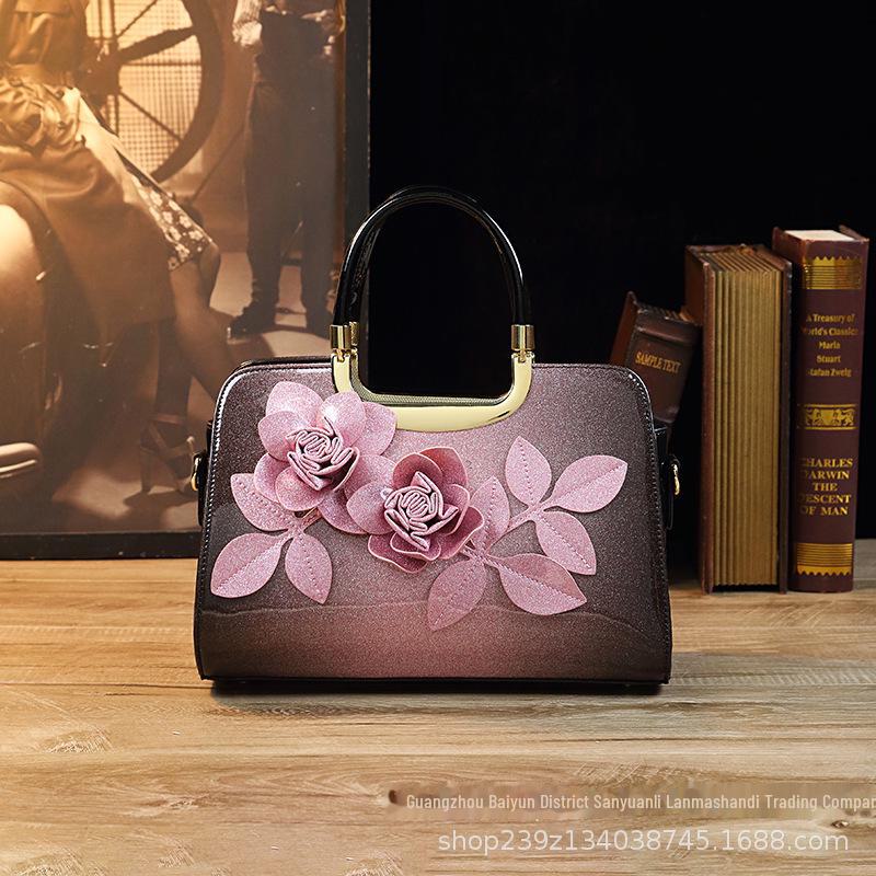 Модная градиентная сумка через плечо 2023 года: Высококачественная сумка-мессенджер из лакированной кожи розовый
Модная градиентная сумка через плечо 2023 года: Высококачественная сумка-мессенджер из лакированной кожи розовый