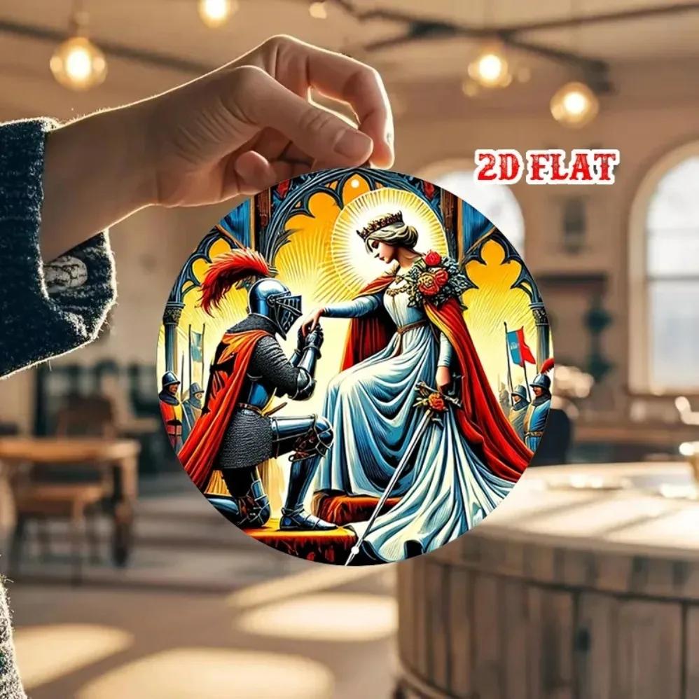 Medieval Stained Glass Knight Metal Tin Sign Wall Art Home Decor небо синє кольору
Medieval Stained Glass Knight Metal Tin Sign Wall Art Home Decor небо синє кольору