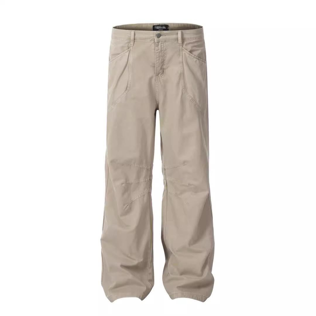 2026 Men Soild Color Cargo Pants Men High Street Comfortable Loose Fit Wide Leg Pants Side Pockets Trousers Man Workwear Pants XL абрикосовый
2026 Men Soild Color Cargo Pants Men High Street Comfortable Loose Fit Wide Leg Pants Side Pockets Trousers Man Workwear Pants XL абрикосовый