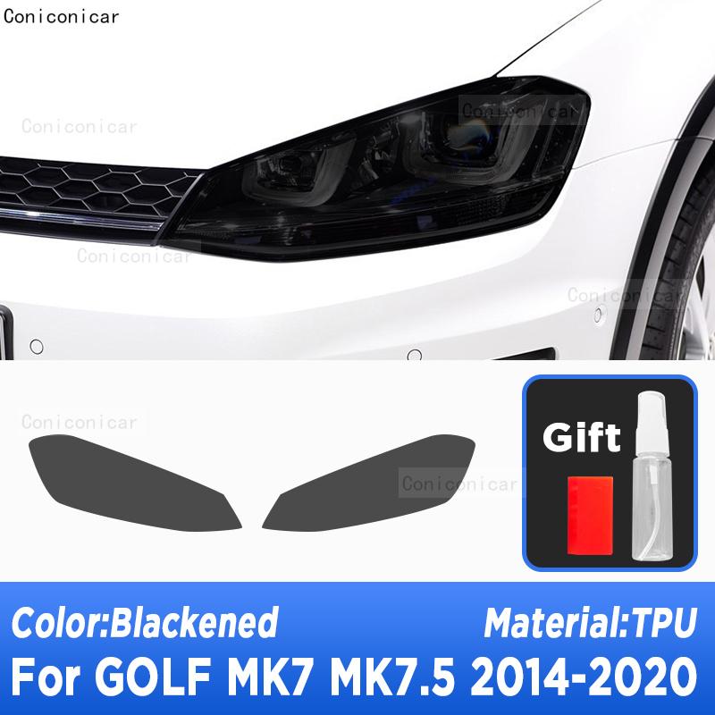 Car Headlight Tint Black Protective Film Taillight Transparent TPU Sticker For Volkswagen VW Golf 7 MK7 2014- Accessories B
Car Headlight Tint Black Protective Film Taillight Transparent TPU Sticker For Volkswagen VW Golf 7 MK7 2014- Accessories B