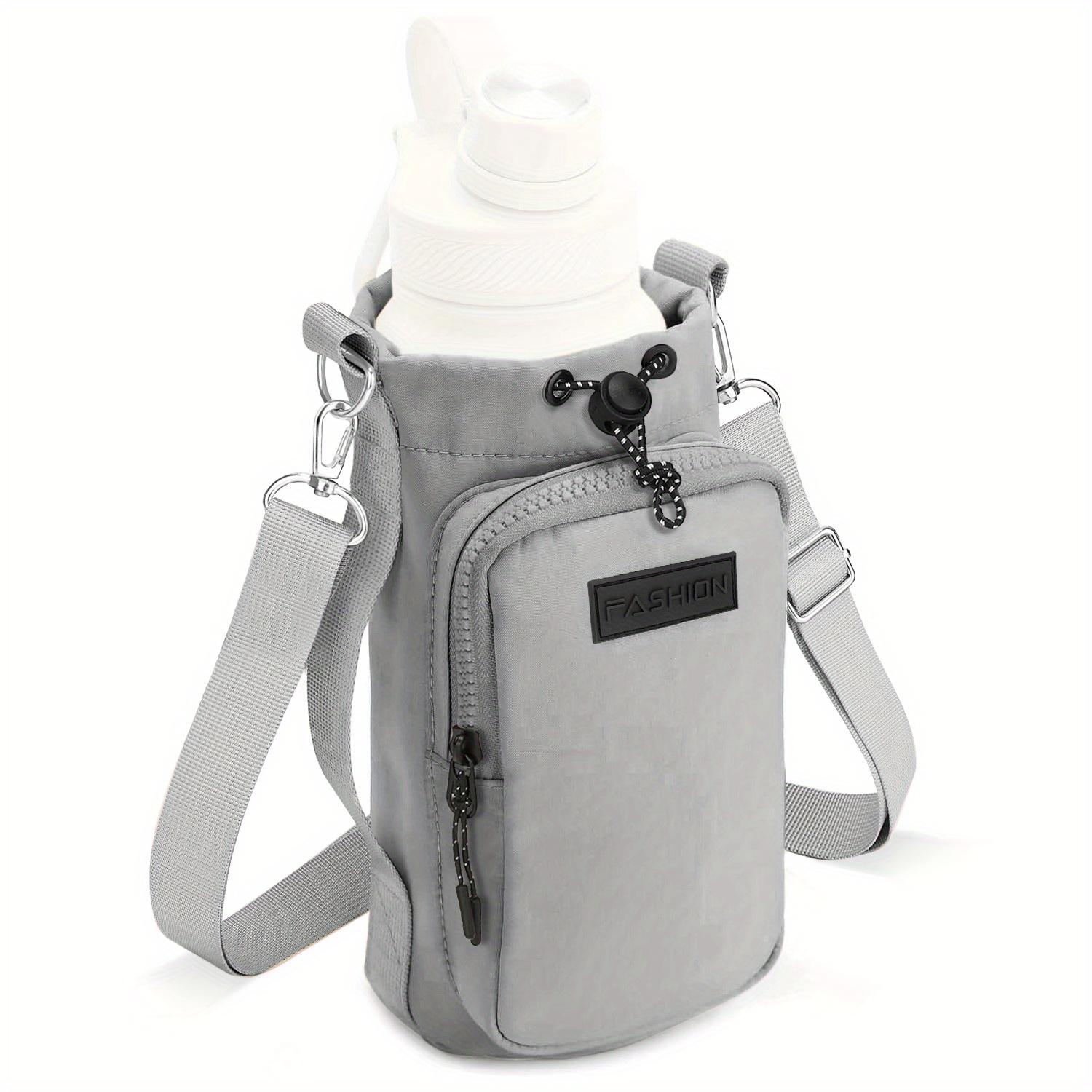 A Adjustable Strap Water with A Phone Storage Pocket, Featuring A Spacious Zippered Compartment and Metal Clasp Design - Perfect for Travel, Hiking 1pc сірий колір
A Adjustable Strap Water with A Phone Storage Pocket, Featuring A Spacious Zippered Compartment and Metal Clasp Design - Perfect for Travel, Hiking 1pc сірий колір