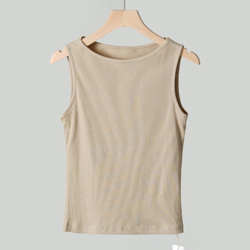 Spring and Summer I-shaped Vest Women s One-word Neck Hanging Neck Thin Inner Threaded Sleeveless Bottoming Shirt Suspender Top 2XL абрикосовий
Spring and Summer I-shaped Vest Women s One-word Neck Hanging Neck Thin Inner Threaded Sleeveless Bottoming Shirt Suspender Top 2XL абрикосовий