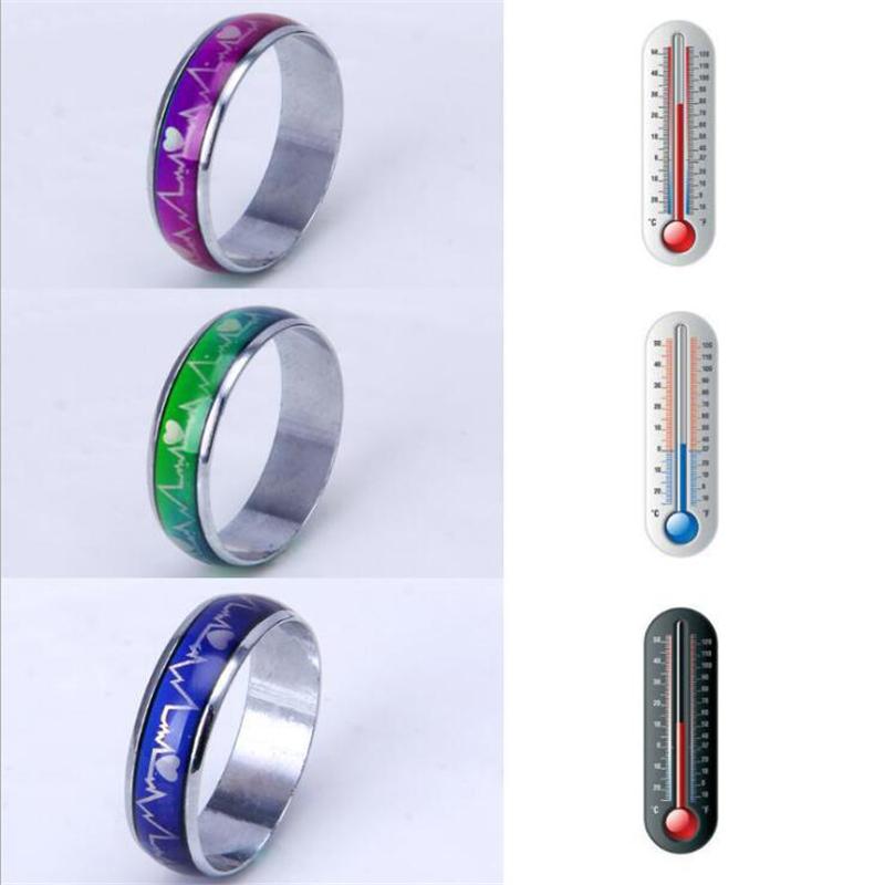 Emotion Feeling Mood Heart Rate Colorful Changing Magic Stainless Steel Couple Finger Ring Engagement Jewelry For Women Men Gift 20
Emotion Feeling Mood Heart Rate Colorful Changing Magic Stainless Steel Couple Finger Ring Engagement Jewelry For Women Men Gift 20