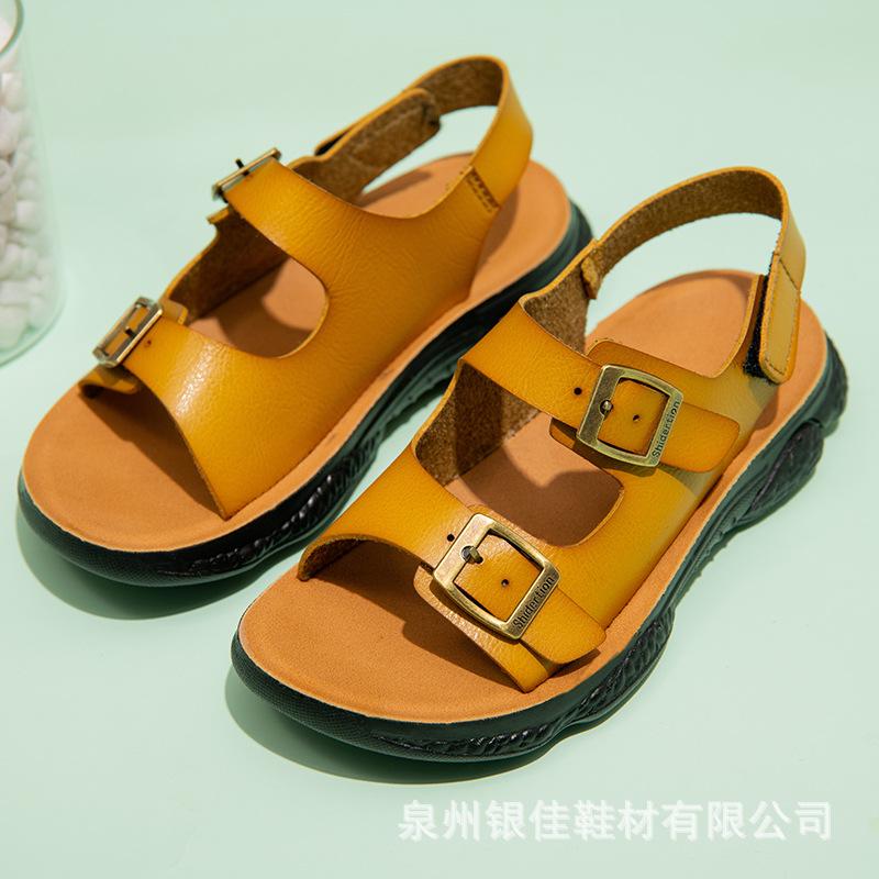 Children s sandals summer beach sandals foreign trade boys microfiber leather breathable comfortable flat sandals 21 небесно-голубой
Children s sandals summer beach sandals foreign trade boys microfiber leather breathable comfortable flat sandals 21 небесно-голубой