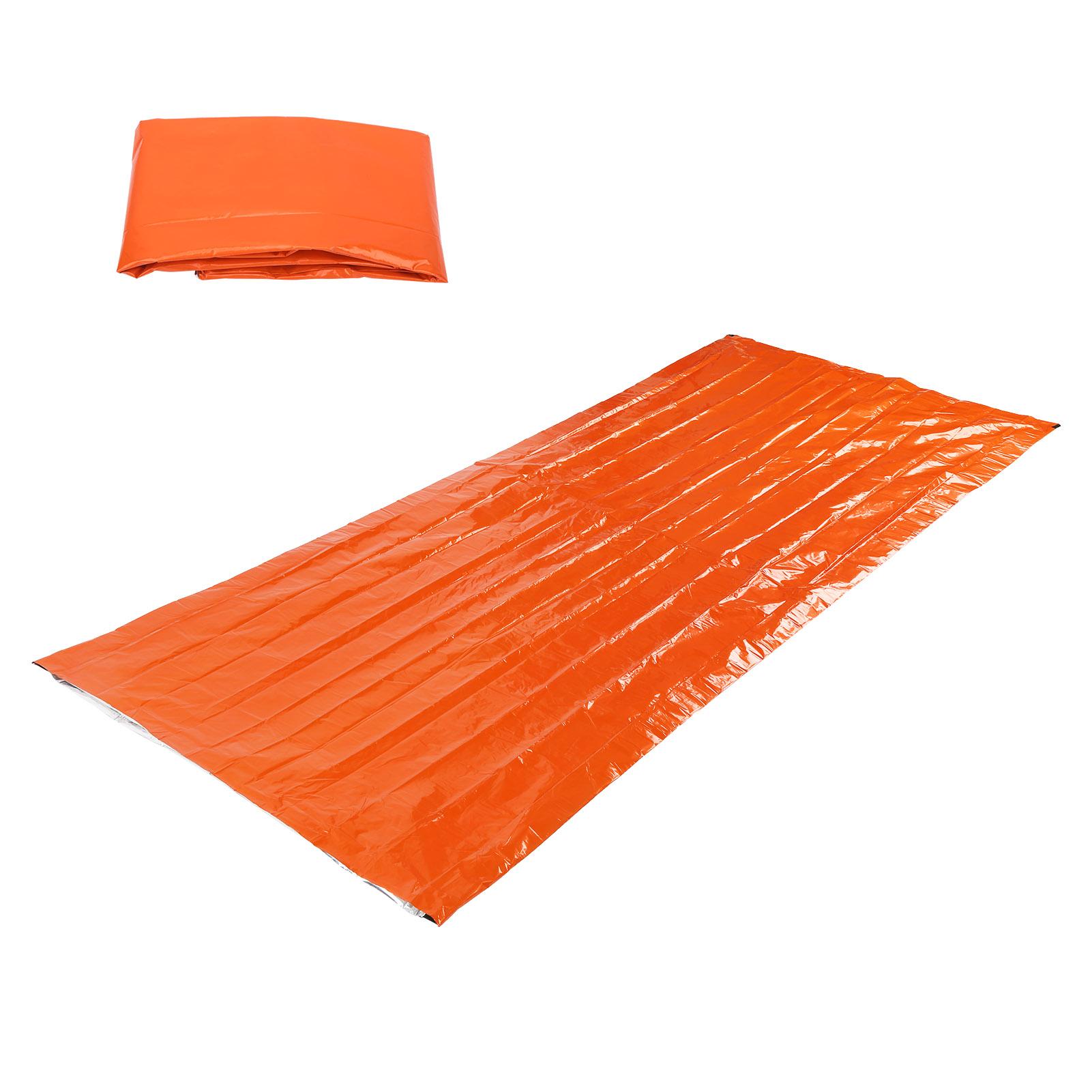 2Pcs/Set PE Aluminum Film Emergency Sleeping Bag Waterproof Thermal Sleep Bag for Camping
2Pcs/Set PE Aluminum Film Emergency Sleeping Bag Waterproof Thermal Sleep Bag for Camping