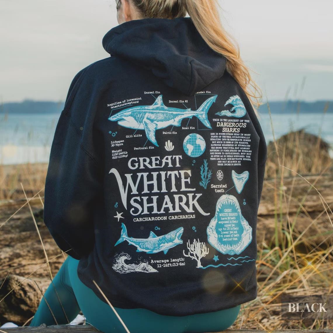Great White Shark Graphic Hoodies Women Clothing Trendy Hip Hop Y2k Sweatshirts Fall Winter Fleece Loose Hooded Pullover 2XL
Great White Shark Graphic Hoodies Women Clothing Trendy Hip Hop Y2k Sweatshirts Fall Winter Fleece Loose Hooded Pullover 2XL