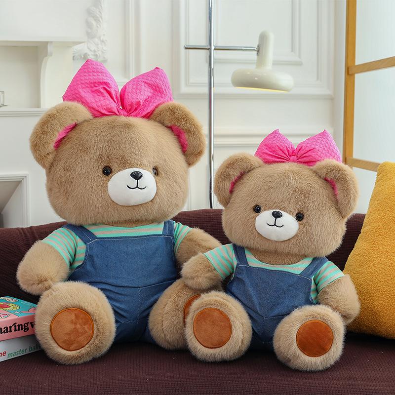Pink Bow Fifi Bear Plush Doll - Cute Cartoon Animal Toy for Birthdays and Hugs 35cm 0.34kg
Pink Bow Fifi Bear Plush Doll - Cute Cartoon Animal Toy for Birthdays and Hugs 35cm 0.34kg