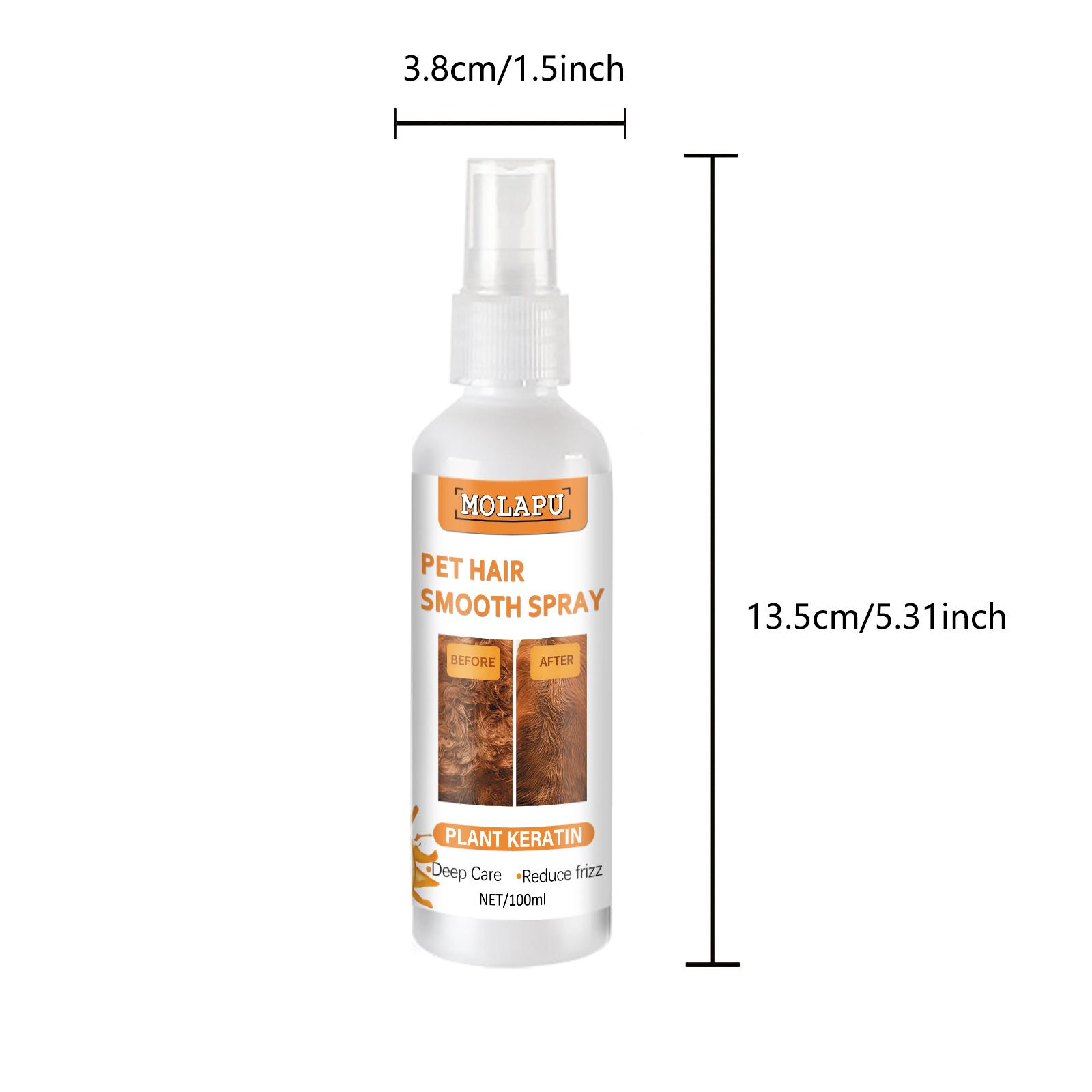 One Second Silky Smooth 10-in-1 Pet Conditioner - Deeply Nourishing Detangling Cream, Contains Plant Oils and Vitamin E, Non-Greasy Moisturizing
One Second Silky Smooth 10-in-1 Pet Conditioner - Deeply Nourishing Detangling Cream, Contains Plant Oils and Vitamin E, Non-Greasy Moisturizing