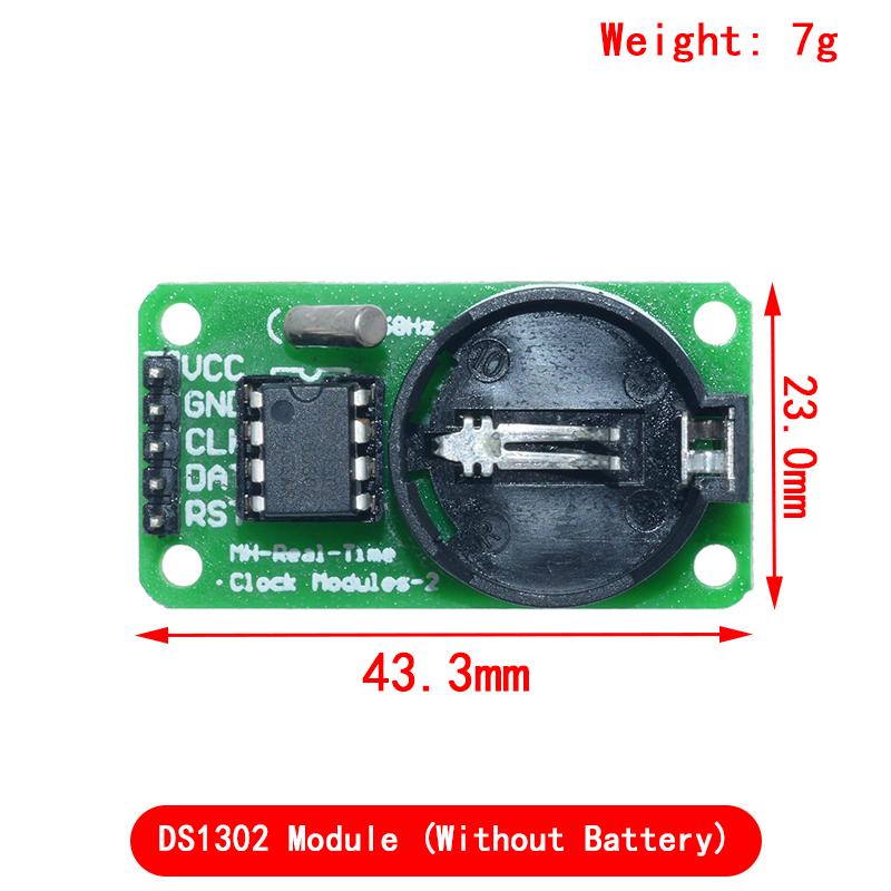 1PCS PCF8563 DS3231 PCF8523 AT24C32 DS1302 DS2121SN IIC Precision RTC Real Time Clock Memory Module For Arduino new original
1PCS PCF8563 DS3231 PCF8523 AT24C32 DS1302 DS2121SN IIC Precision RTC Real Time Clock Memory Module For Arduino new original