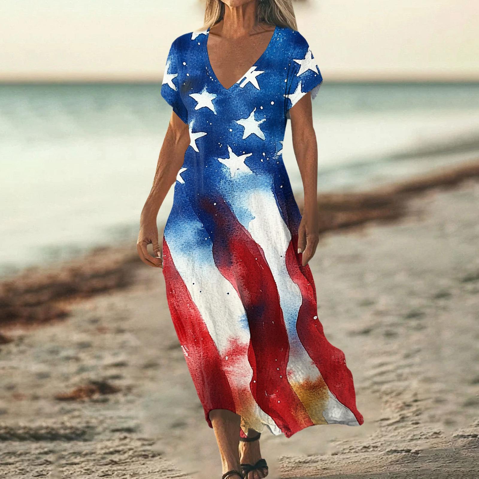 Summer Dress Women s Long Beach Dress Elegant Dress V-Neck Short Sleeve Summer Dress Light Airy XXL винний
Summer Dress Women s Long Beach Dress Elegant Dress V-Neck Short Sleeve Summer Dress Light Airy XXL винний