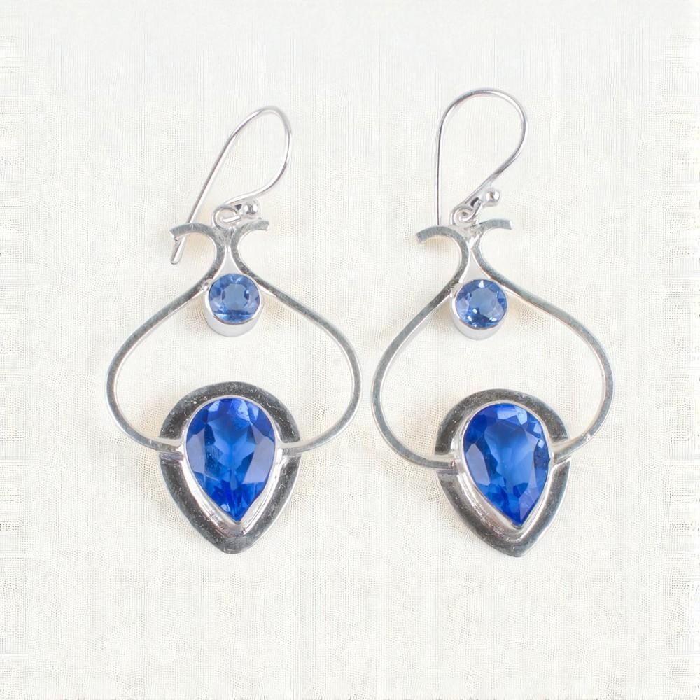 Tanzanite Gemstone 925 Sterling Silver Jewelry Handmade Earrings 2.2 For Gift EE-80-10
Tanzanite Gemstone 925 Sterling Silver Jewelry Handmade Earrings 2.2 For Gift EE-80-10
