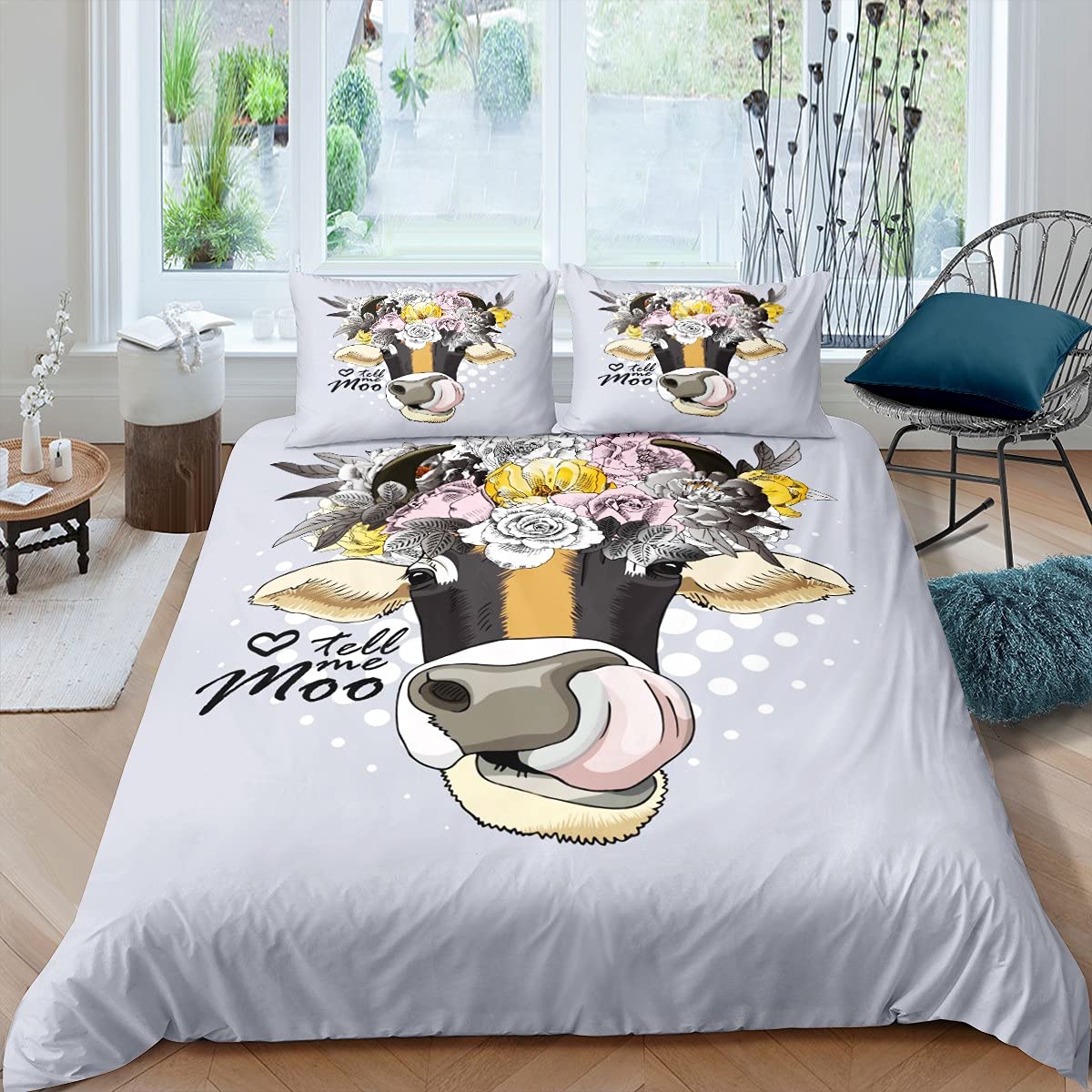 Cozy Comfortable King Queen Milk Cow Wild Animals Pattern Size Polyester For Kid Girl With Comforter Comforter (quilt)-EU Single(135*200cm)3pcs
Cozy Comfortable King Queen Milk Cow Wild Animals Pattern Size Polyester For Kid Girl With Comforter Comforter (quilt)-EU Single(135*200cm)3pcs