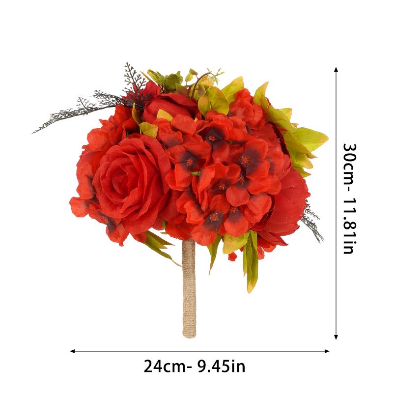 Foreign Trade Bride s Bouquet, Artificial Flowers, Roses, Home Decoration, Wedding, Birthday Party, Event Scene Layout красный
Foreign Trade Bride s Bouquet, Artificial Flowers, Roses, Home Decoration, Wedding, Birthday Party, Event Scene Layout красный
