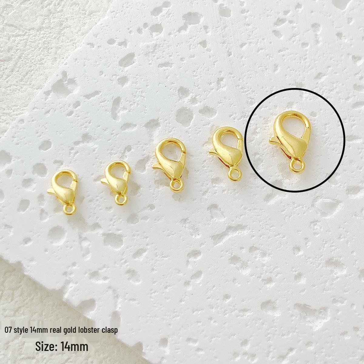 Браслет из ювелирной фурнитуры с золотым наполнением 14 карат с золотым 18 карат застежкой-лобстером
Браслет из ювелирной фурнитуры с золотым наполнением 14 карат с золотым 18 карат застежкой-лобстером