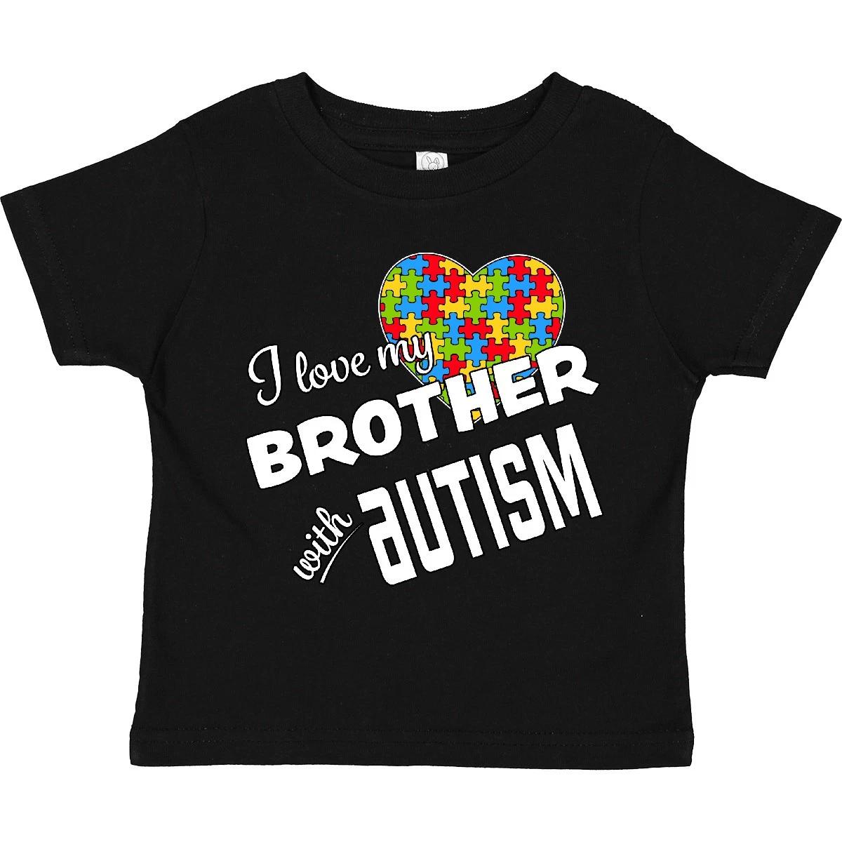 Inktastic I Love My Brother With Autism Toddler kids boys T-Shirt Awareness Sister Big Kid 160
Inktastic I Love My Brother With Autism Toddler kids boys T-Shirt Awareness Sister Big Kid 160