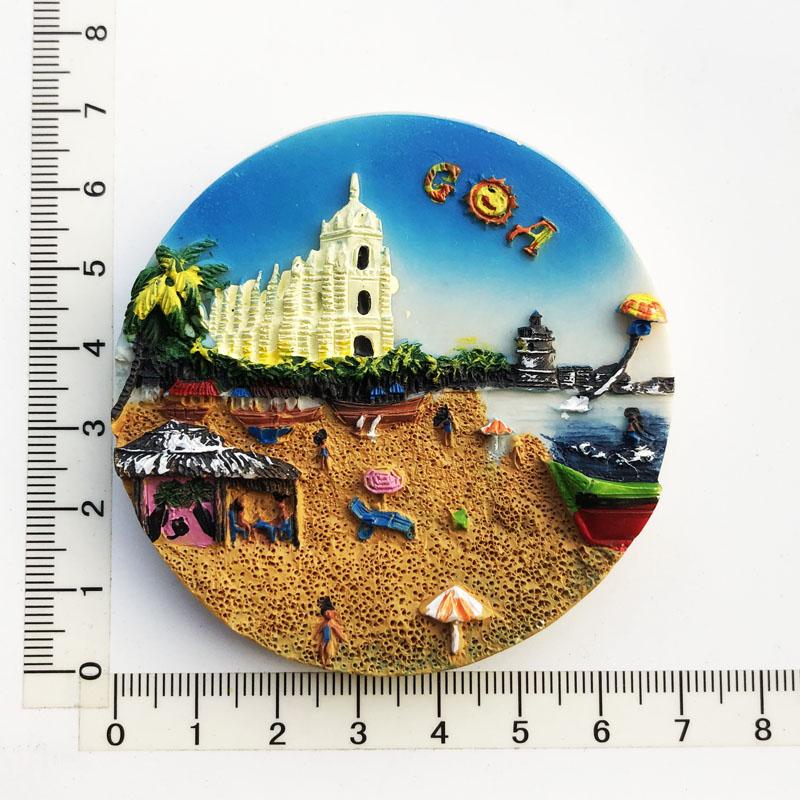 India Goa Travelling Souvenirs Fridge Magnets Home Decoration Wedding Birthday Gifts Photo Wall Magnetic Stickers
India Goa Travelling Souvenirs Fridge Magnets Home Decoration Wedding Birthday Gifts Photo Wall Magnetic Stickers
