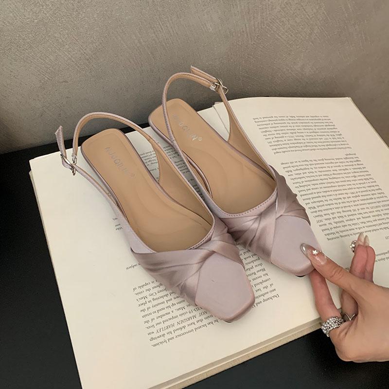 Fashion 2025 New Fashion Silk Women Flats Sandals Shoes Spring Summer Female Slides Footwear Low Heel Sandals Shoes For Ladies 36 фіолетовий
Fashion 2025 New Fashion Silk Women Flats Sandals Shoes Spring Summer Female Slides Footwear Low Heel Sandals Shoes For Ladies 36 фіолетовий