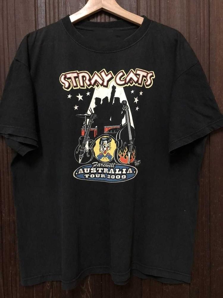 NEW Stray Cats Farewell Australia Tour 2009 Black Shirt 1 sides Unisex CS90 Unisex T-Shirt XL
NEW Stray Cats Farewell Australia Tour 2009 Black Shirt 1 sides Unisex CS90 Unisex T-Shirt XL