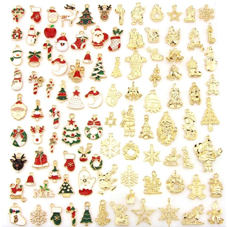 100x Jewelry Making Pendants Christmas Drop Oil Charms for DIY Necklace Bracelet 1
100x Jewelry Making Pendants Christmas Drop Oil Charms for DIY Necklace Bracelet 1