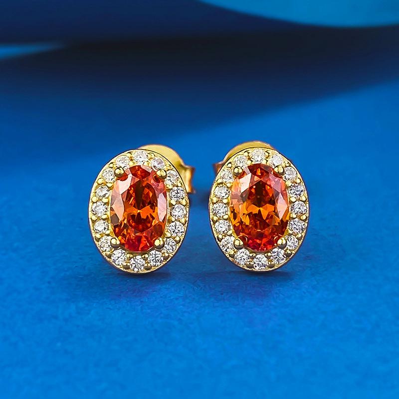 Xiancan 925 Silver Gold-Plated Fanta Orange Oval Stud Earrings, European & American Style, Simple & Versatile Fashion. 925 Silver
Xiancan 925 Silver Gold-Plated Fanta Orange Oval Stud Earrings, European & American Style, Simple & Versatile Fashion. 925 Silver